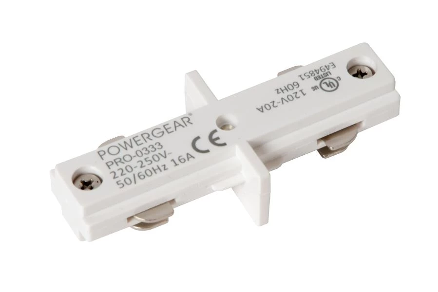 Lucide TRACK I-connector - 1-circuit Track lighting system - White (Extension) - detail 1